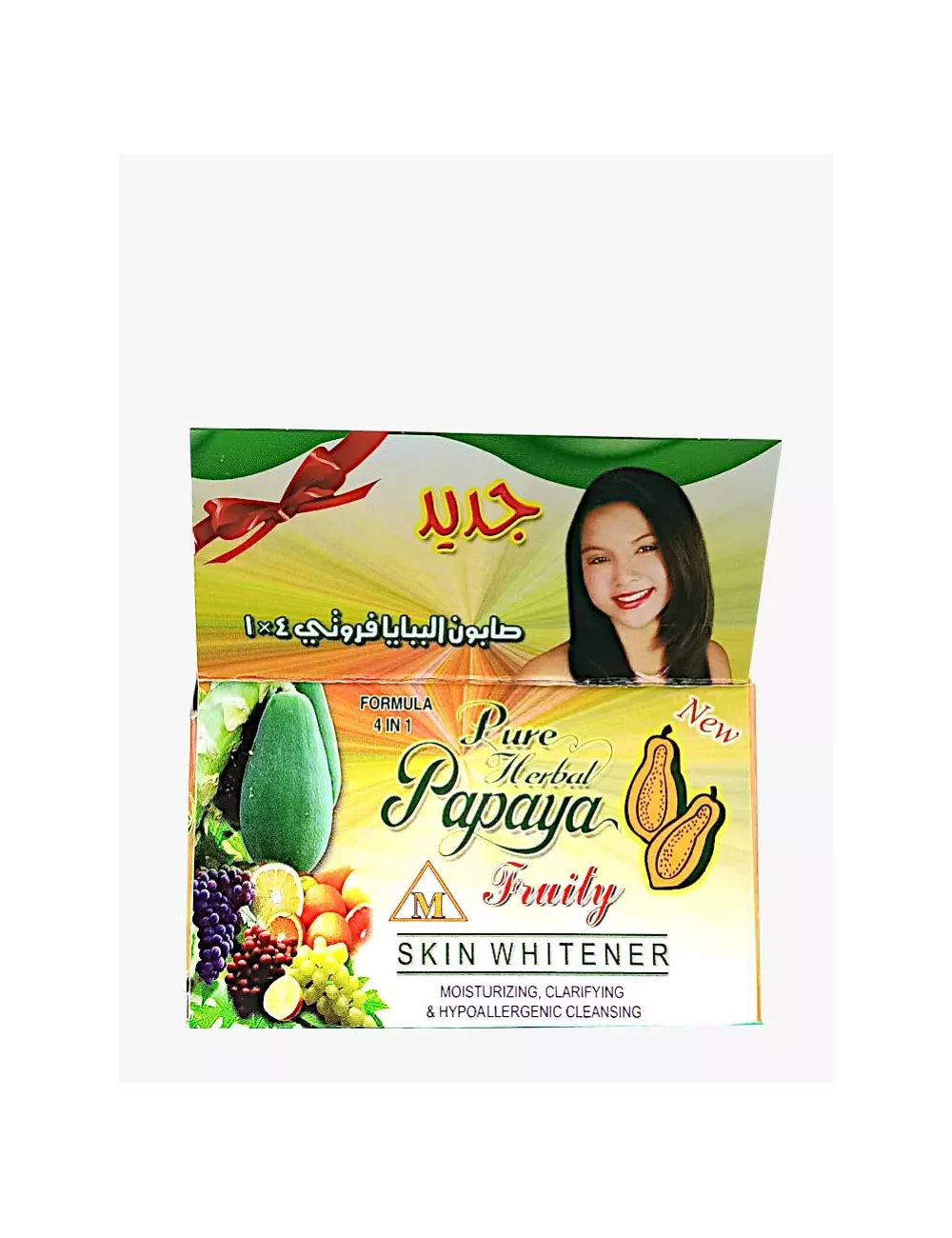 Skin Whitener Soap Papaya 4 X 1