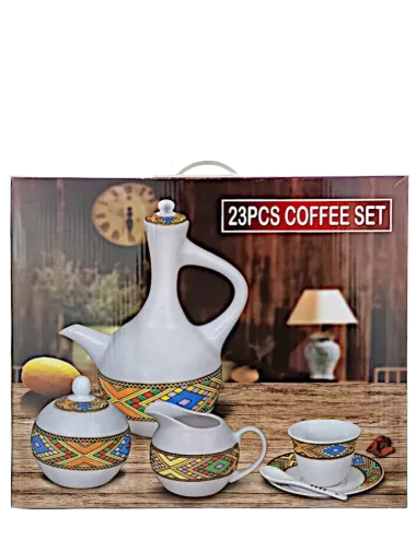 Coffe Set 23 Pcs Trad