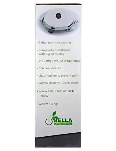 Bella Smart Stove 40 CM 1700 Watt