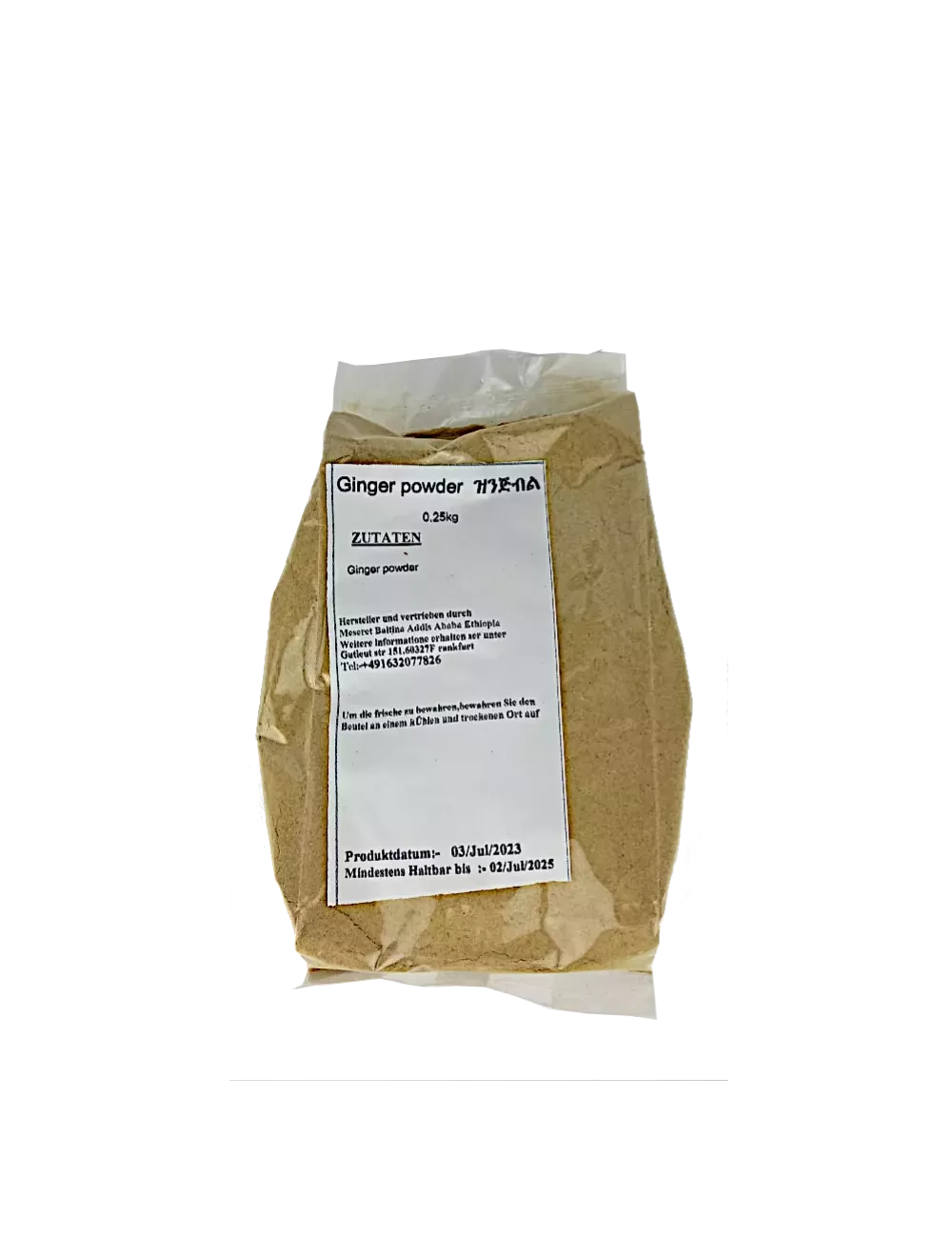 Ginger Powder 250 gr